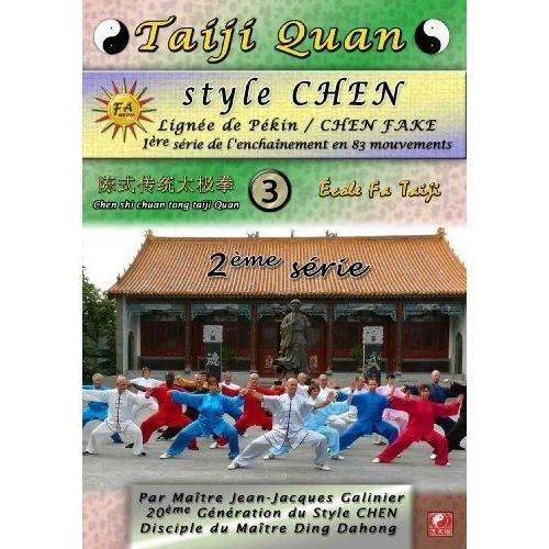 Taiji Quan Style Chen Lignée De Pékin 3 : 2ème Série Démonstration Tao Lu 83 Complet