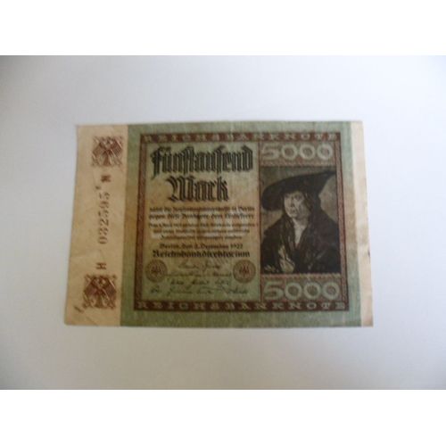 Allemagne 5000 Mark 1922