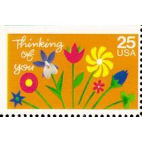Timbre Thinking Of You Etats Unis Non Oblitéré