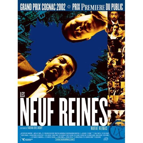 Les Neuf/9 Reines (Nueve Reinas) - Véritable Affiche De Cinéma Pliée- Format 40x60 Cm - De Fabián Bielinsky Avec Gaston Pauls, Ricardo Darin, Leticia Bredice, Tomas Fonzi -2001