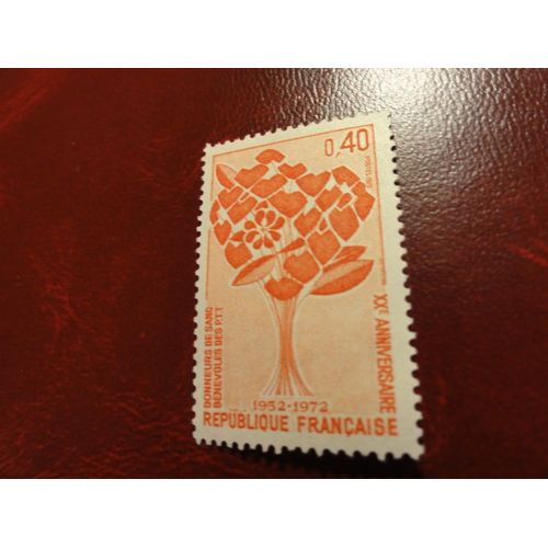 Donneurs De Sang Des Ptt,Y&t1716, Neuf