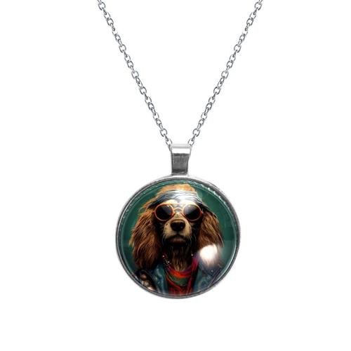 Collier Élégant De Conception De Chien Vintage, Bijoux De Mode 253