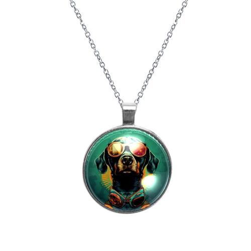 Collier Élégant De Conception De Chien Vintage, Bijoux De Mode 262