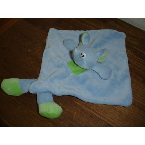 Doudou Plat Éléphant Maxita