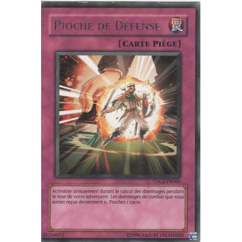 Carte Yu-Gi-Oh! "Pioche De Défense" Rare Tdgs-Fr065