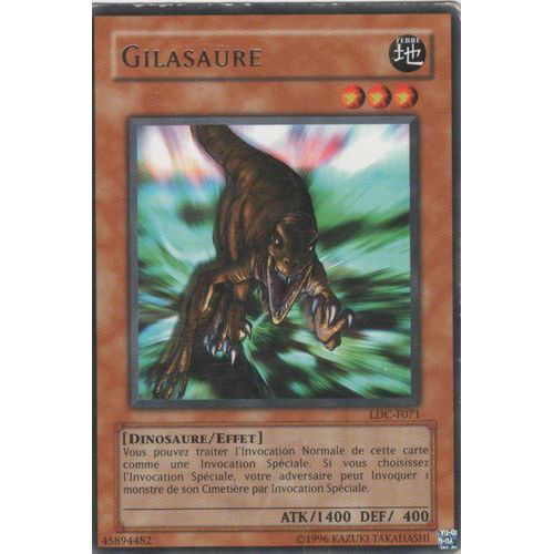 Carte Yu-Gi-Oh! "Gilasaure" Rare Ldc-F071