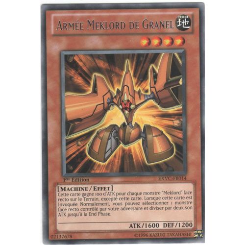 Carte Yu-Gi-Oh! "Armée Meklord De Granel" Rare Exvc-Fr014