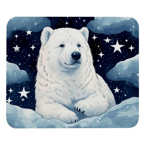 Tapis de souris élégant, motif ours polaire 4