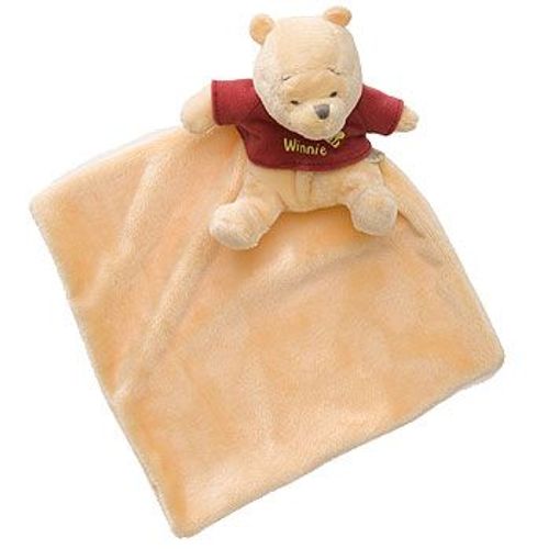 Doudou Peluche Ours Winnie The Pooh Nicotoy Abeille Ourson Plat Jaune Rouge
