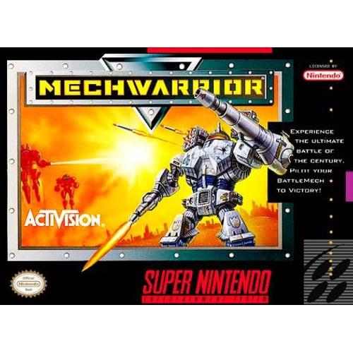Mechwarrior Snes Super Nintendo