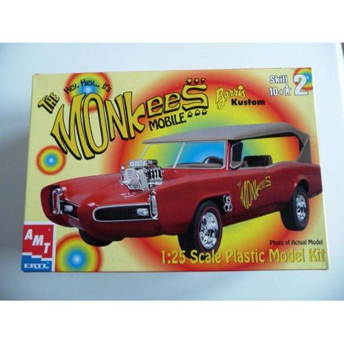The Monkees Mobile Lza Voiture Des Monkees Maquette Amt - Echelle 1/25-Ertl