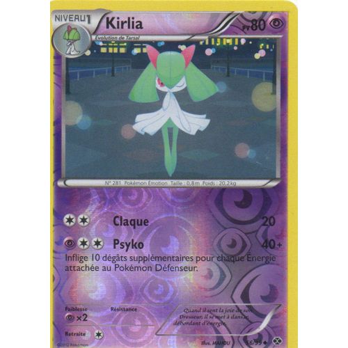 Kirlia 56/99 Destinées Futures