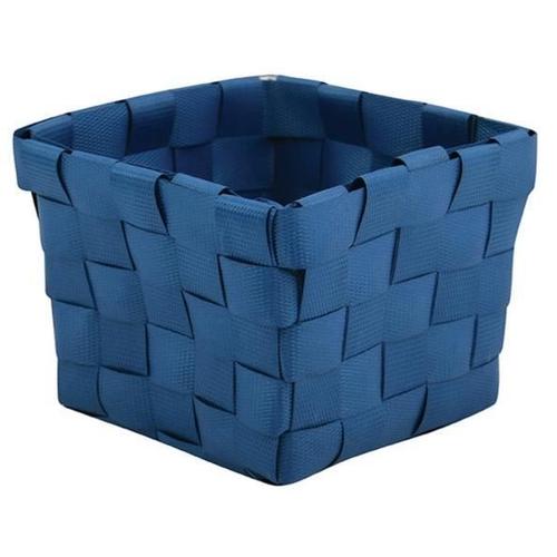 Panier de rangement MSV - Bleu - 10x10x7,5cm