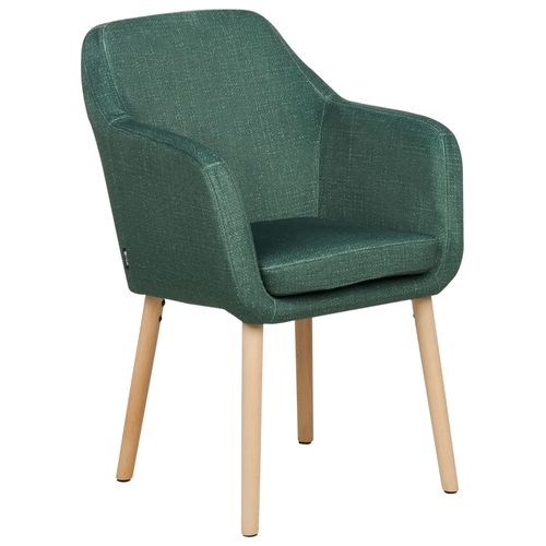 Chaise De Salle À Manger Velours Vert Yorkville Ii