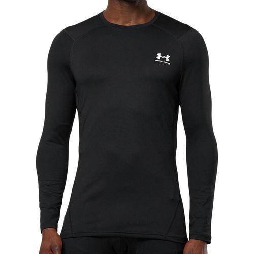 T-Shirt Manches Longues Noir Homme Under Armour Fitted