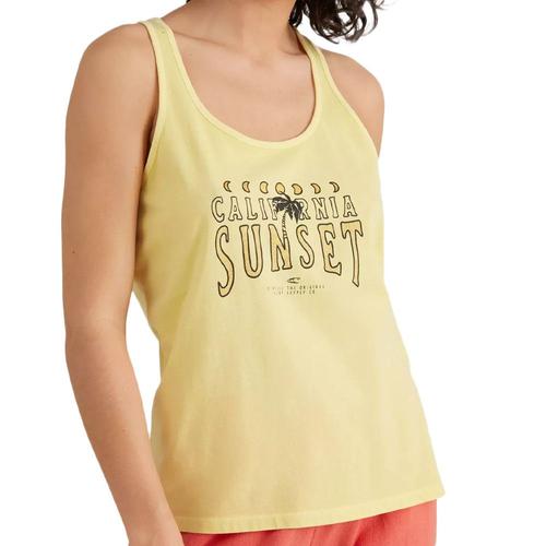 Débardeur Jaune Femme O'neill Sunrise Tanktop