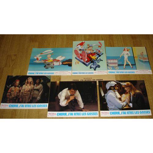 Cherie, J'ai Rétreci Les Gosses - Jeu De 10 Photos D'exploitation Cinématographique Originale - Format 21x27 Cm - De Joe Johnston Avec Rick Moranis, Matt Frewer, Marcia Strassman - Année 1990