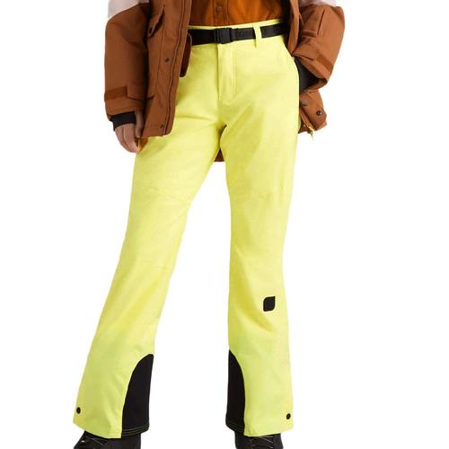 Pantalon De Ski Jaune Fluo Femme O'neill Star Slim