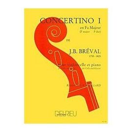 Concertino N°1 En Fa Majeur - Violoncelle Et Piano
