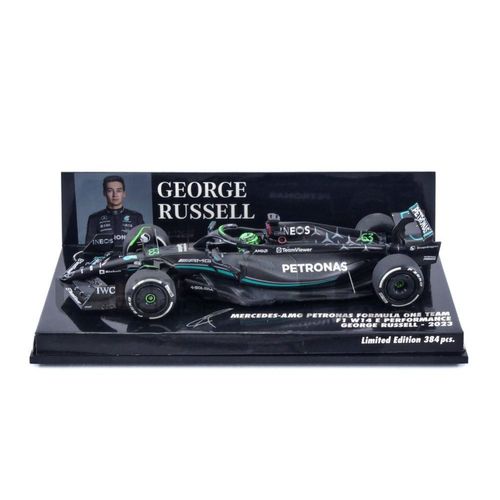 Minichamps 1/43 417230163 Mercedes-Amg W14 E Performance - Bahrain Gp 2023 (G. Russell) Diecast Modelcar-Minichamps