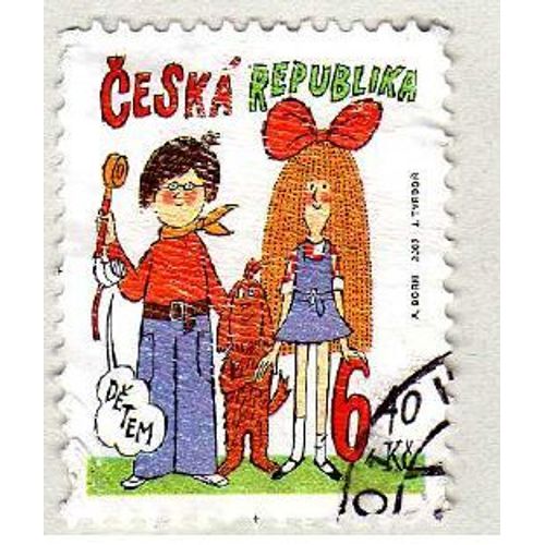 Timbre Ceska Republika République Tchèque Oblitéré