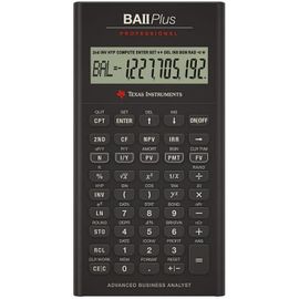 Texas Instruments Calculatrice Ba Ii Plus Professional