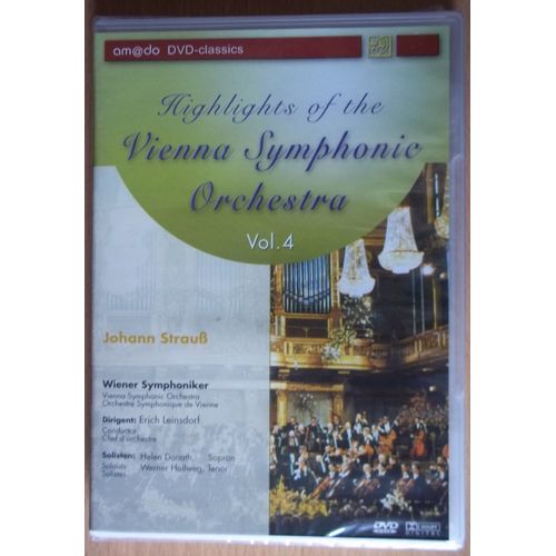 Highlights Of The Vienna Symphonic Orchestra Volume 4 - Dvd