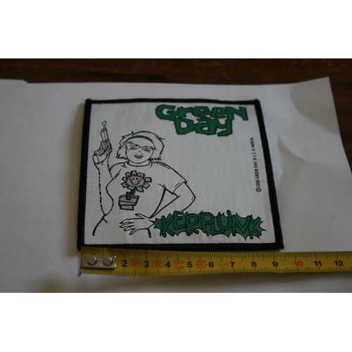 Punk Rock Us : Green Day Écusson Patch De 2001 "Kerplum" Import Uk