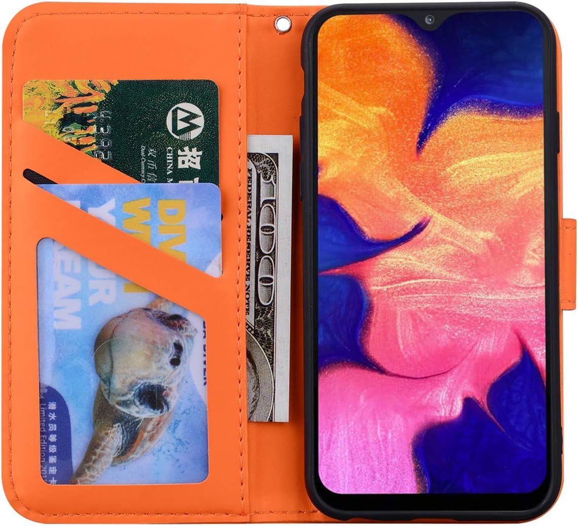 Coque Samsung Galaxy A10,Housse Galaxy A10,Etui En Cuir Synt... - 4