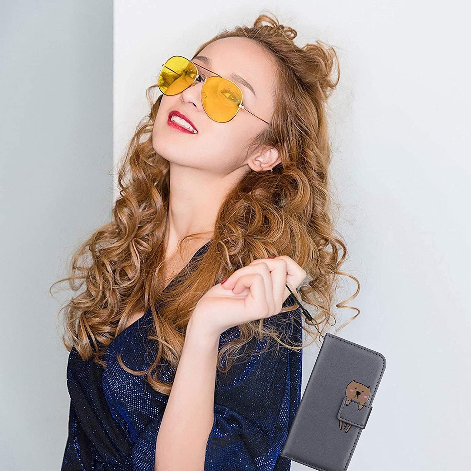 Coque Samsung Galaxy A70,Housse Galaxy A70,Etui En Cuir Synt... - 3