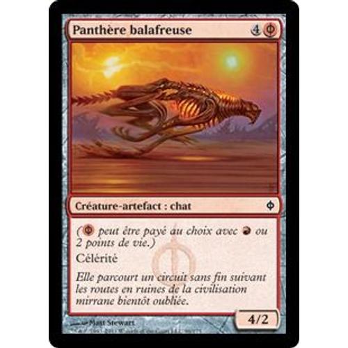 Magic The Gathering - Panthère Balafreuse (Slash Panther) - La Nouvelle Phyrexia - Commune