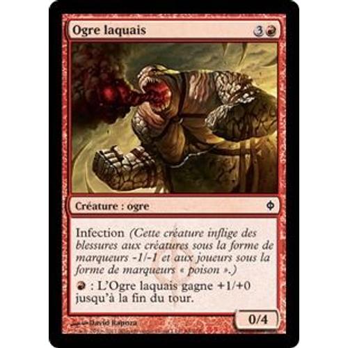 Magic The Gathering - Ogre Laquais (Ogre Menial) - La Nouvelle Phyrexia - Commune