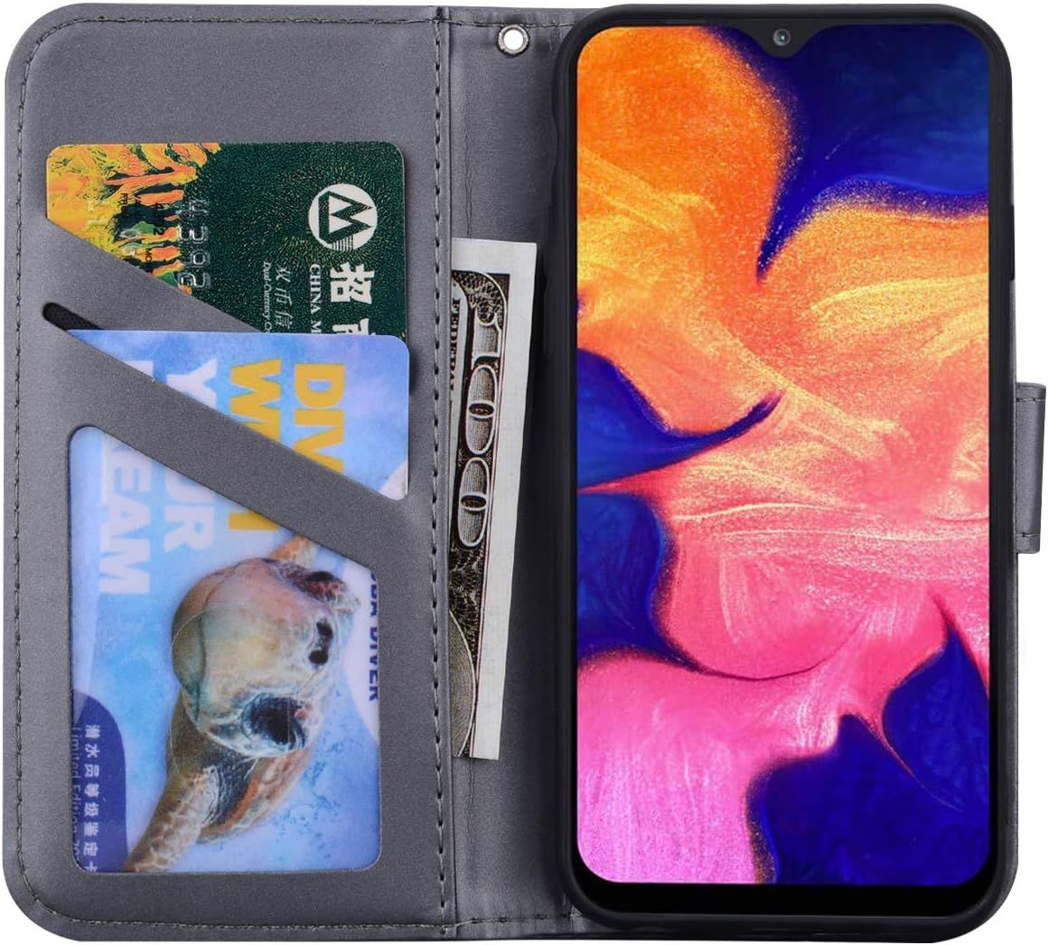 Coque Samsung Galaxy A10,Housse Galaxy A10,Etui En Cuir Synt... - 4