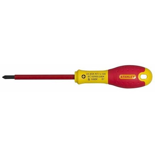 FatMax Tournevis Pozidriv VDE PZ2 X 125mm Stanley - 3253561654190