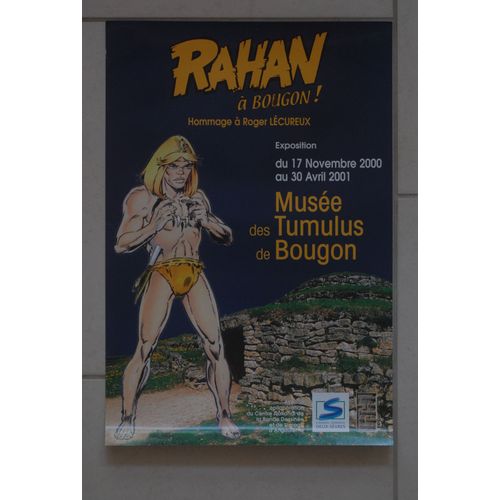 Cheret Affiche Pub Rahan À Bougon 2000