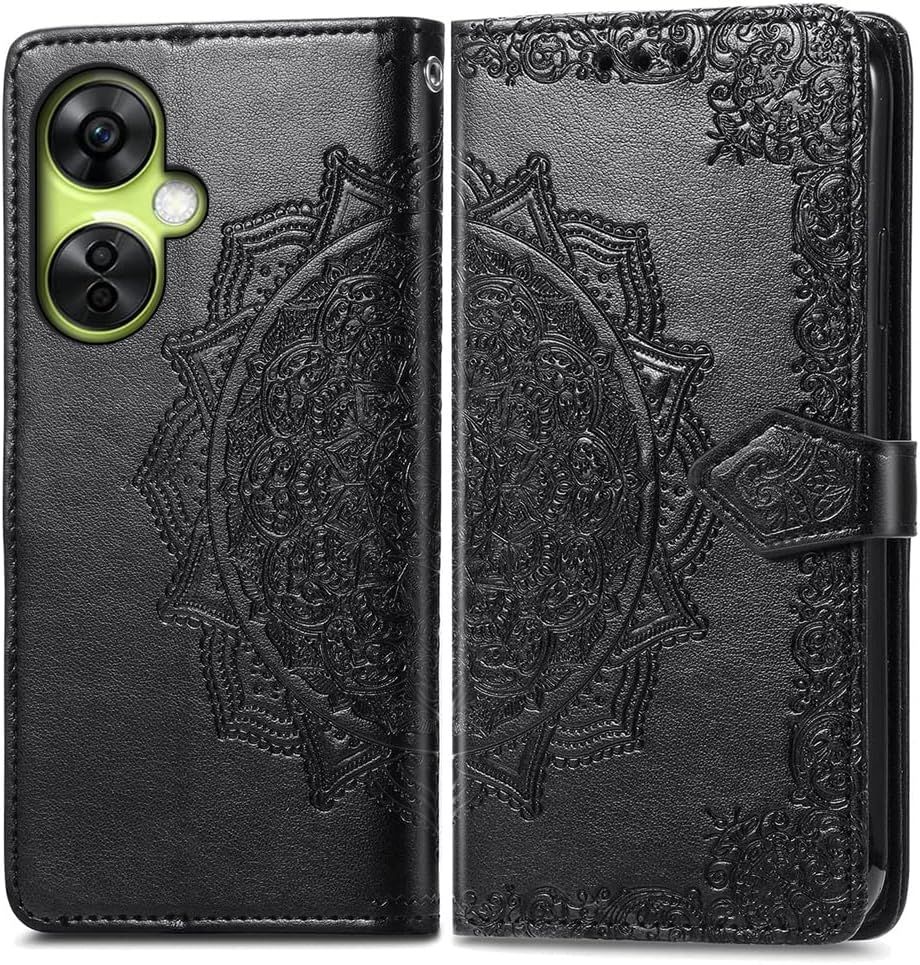 Coque Pour Oneplus Nord Ce3 Lite, Portefeuille Etui Housse E...