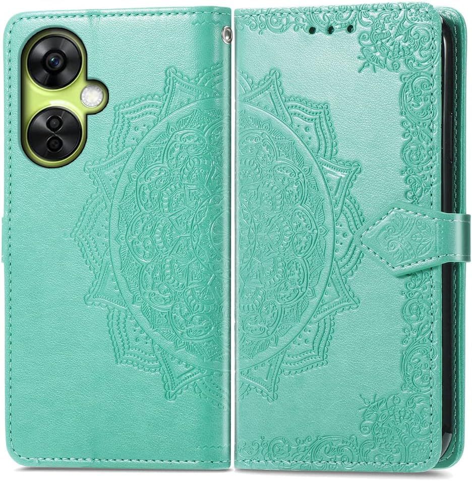Coque Pour Oneplus Nord Ce3 Lite, Portefeuille Etui Housse E...