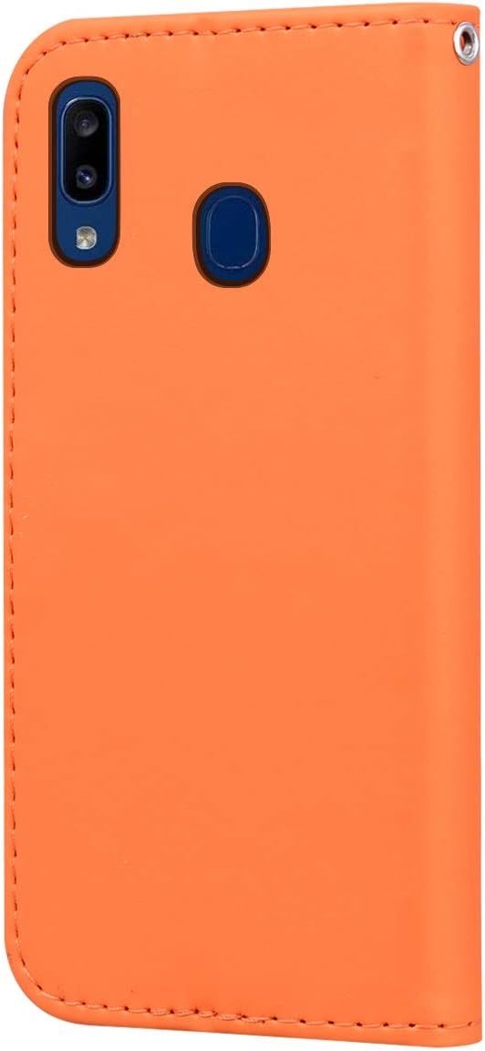 Coque Samsung Galaxy A20,Housse Galaxy A30,Etui En Cuir Synt... - 2