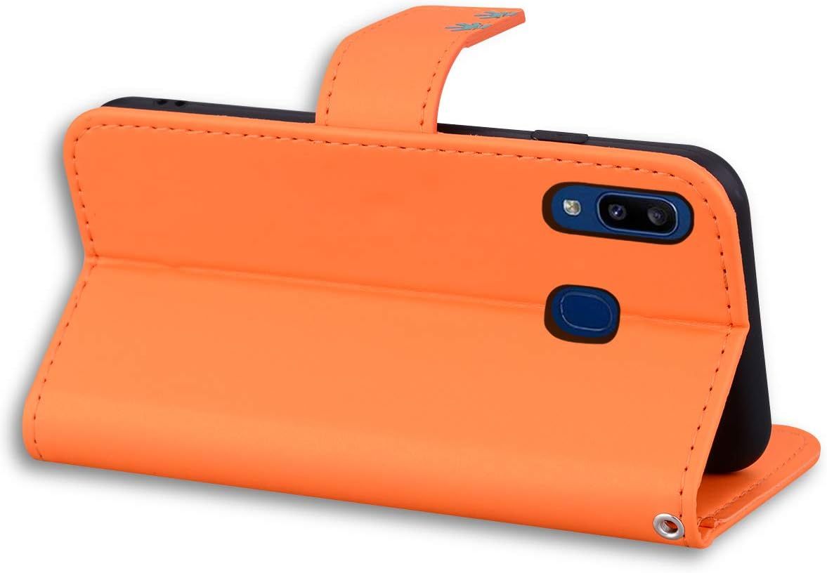 Coque Samsung Galaxy A20,Housse Galaxy A30,Etui En Cuir Synt... - 7