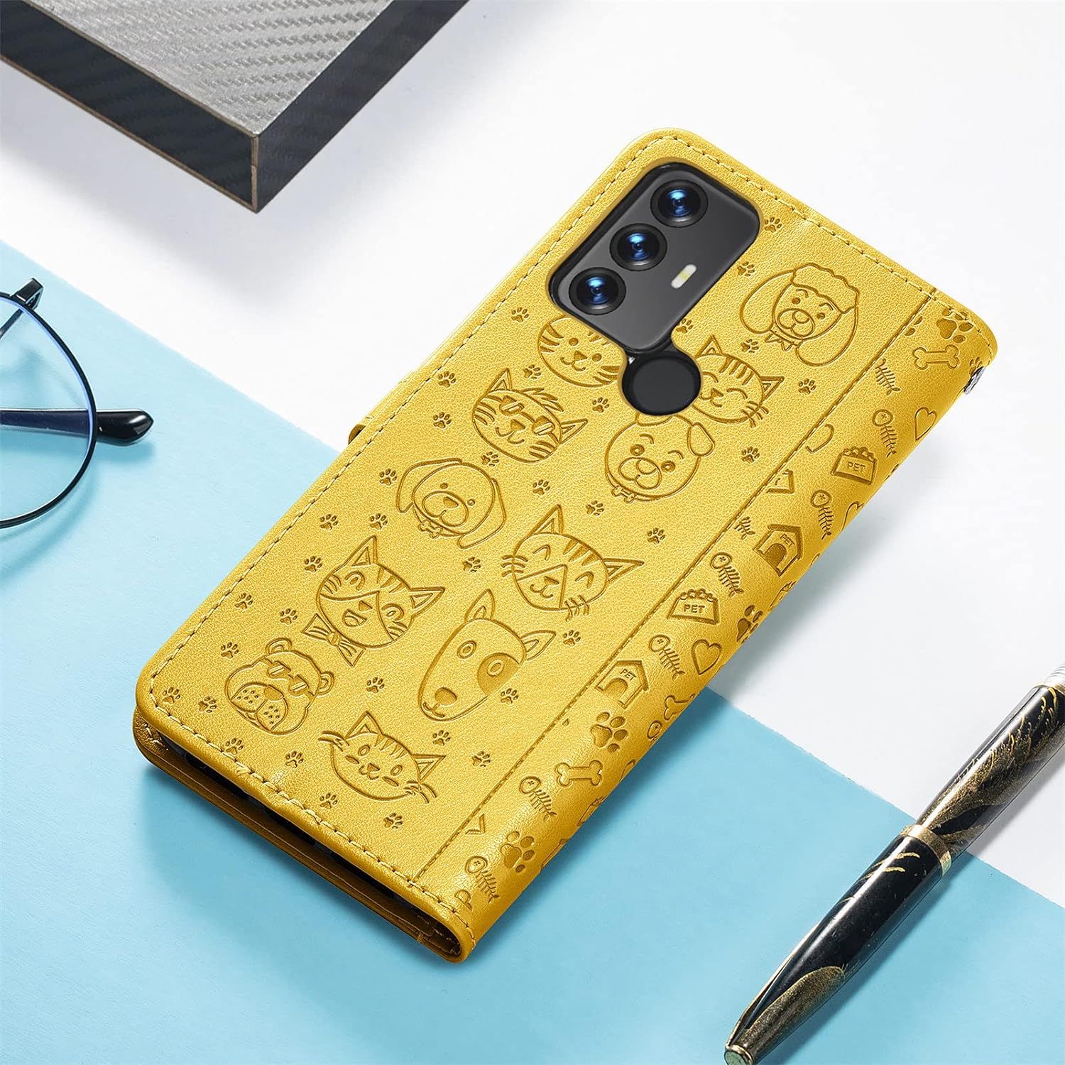 Coque Pour Tcl 30 Se/Tcl 305/306, Antichoc Portefeuille Etui... - 4