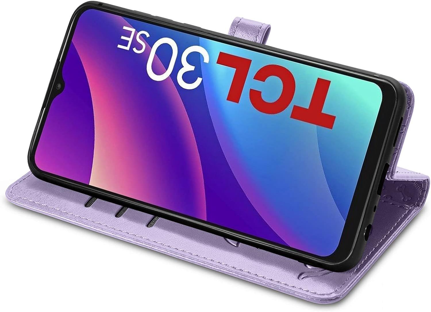 Coque Pour Tcl 30 Se/Tcl 305/306, Antichoc Portefeuille Etui... - 4
