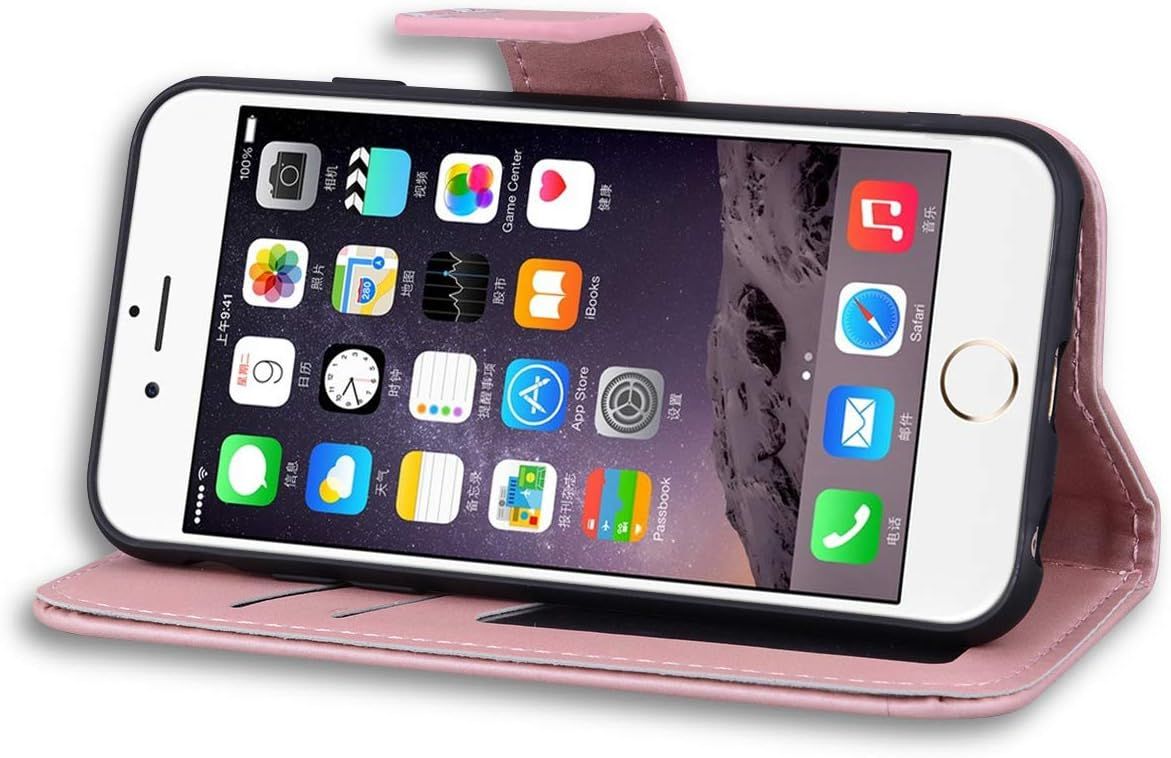 Coque Iphone 6 Plus,Housse Iphone 6s Plus,Etui En Cuir Synth... - 5