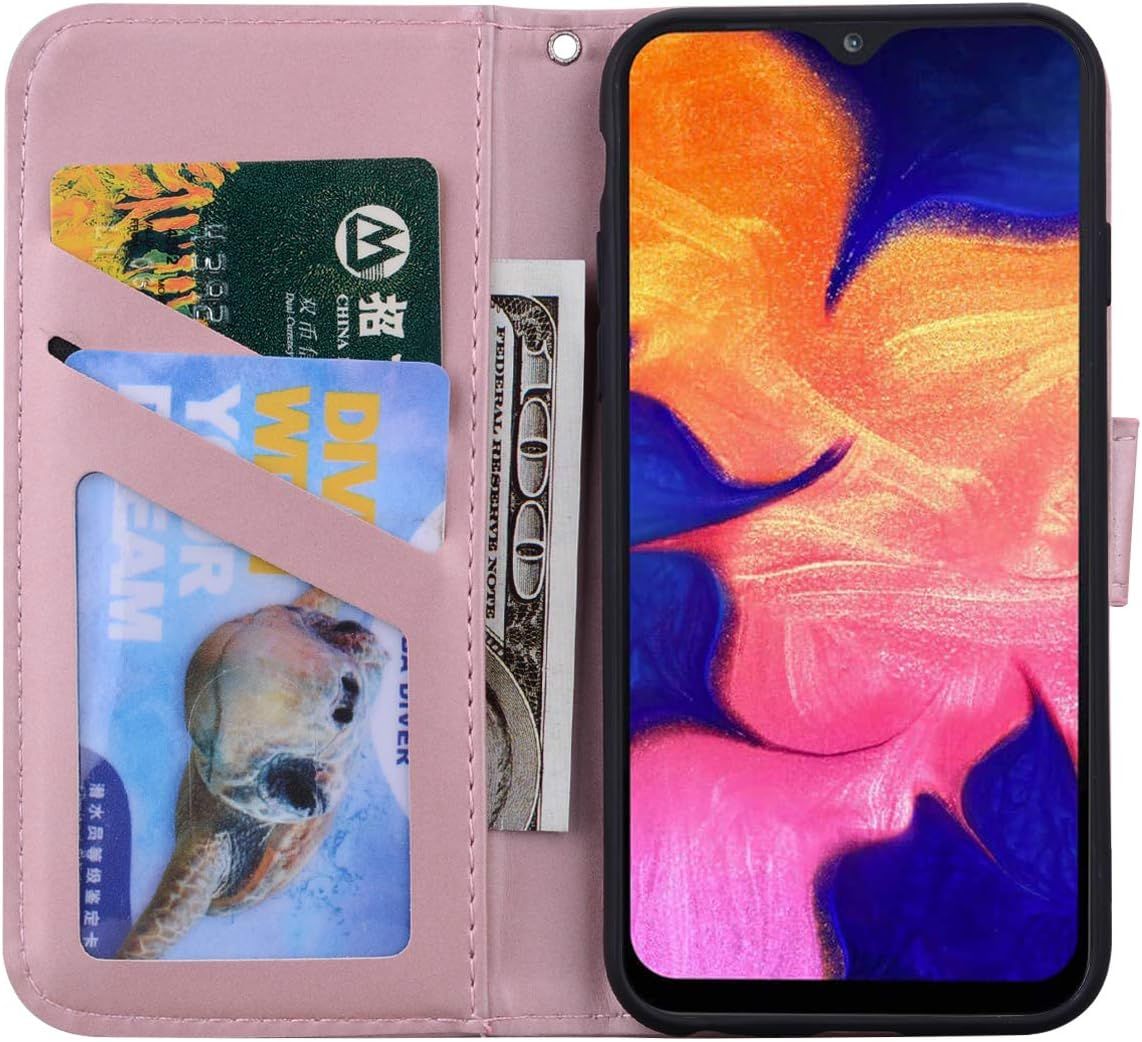 Coque Samsung Galaxy A10,Housse Galaxy A10,Etui En Cuir Synt... - 4
