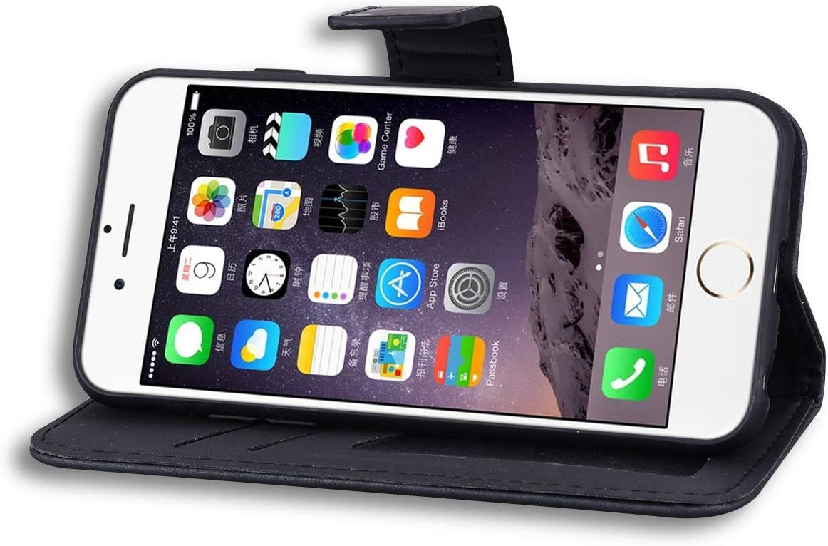 Coque Iphone 6 Plus,Housse Iphone 6s Plus,Etui En Cuir Synth... - 5