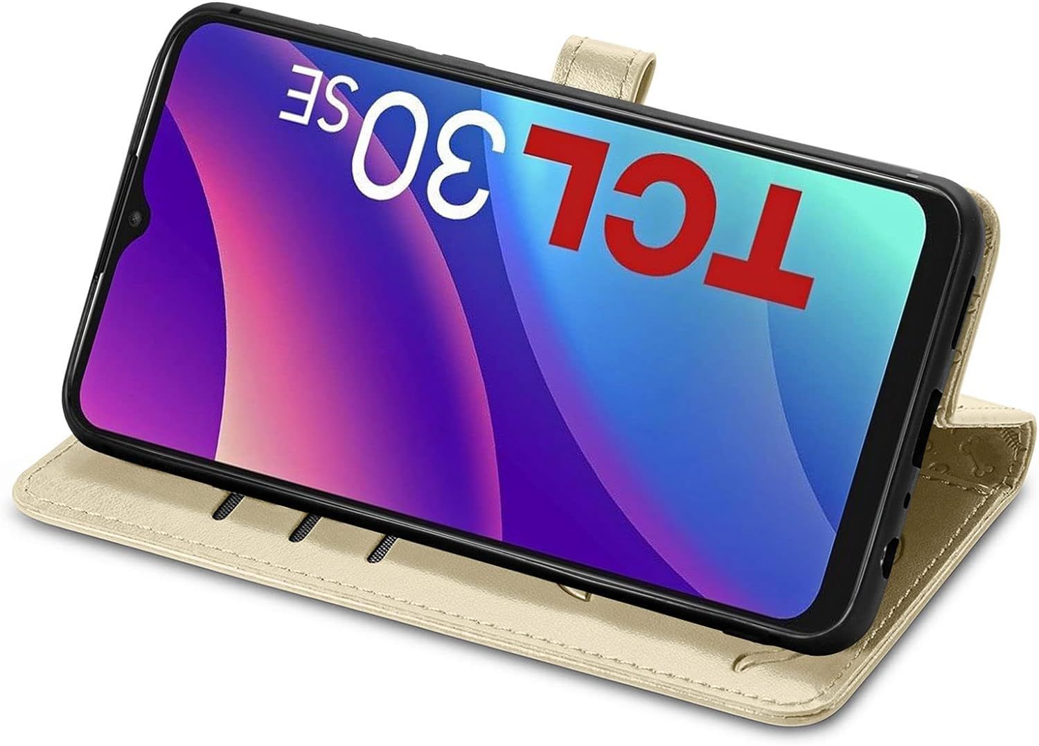 Coque Pour Tcl 30 Se/Tcl 305/306, Antichoc Portefeuille Etui... - 4