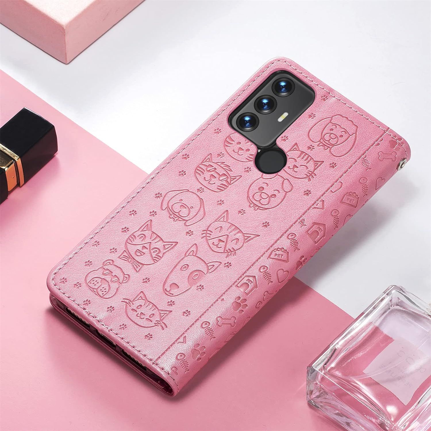 Coque Pour Tcl 30 Se/Tcl 305/306, Antichoc Portefeuille Etui... - 5