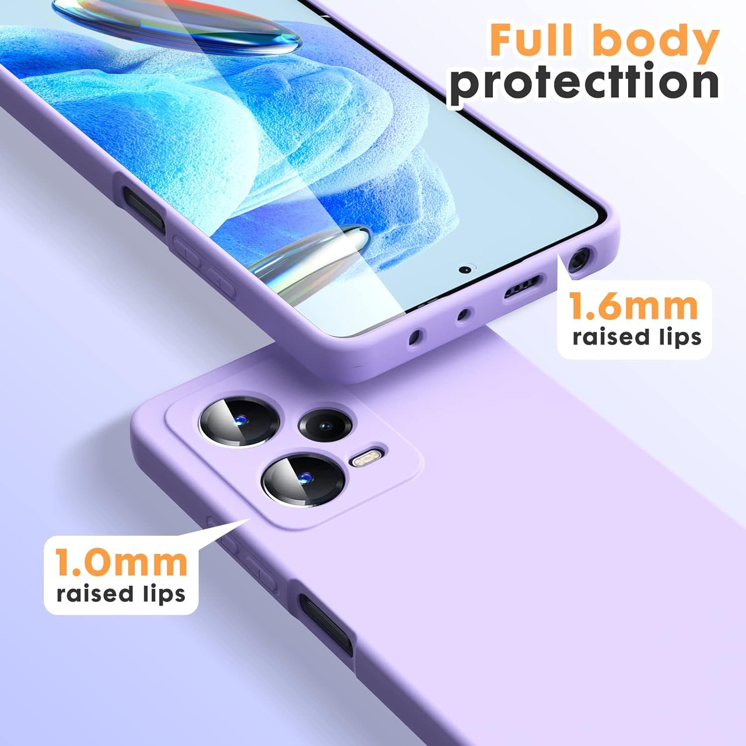 Coque Compatible Avec Xiaomi Redmi Note 12 Pro 5g, [Coque Si... - 5