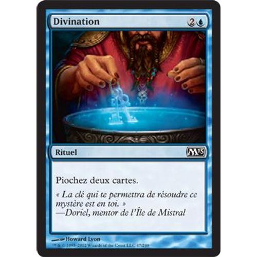 Divination ( Divination) - Magic Mtg - M13 Vf Mint 47 - C