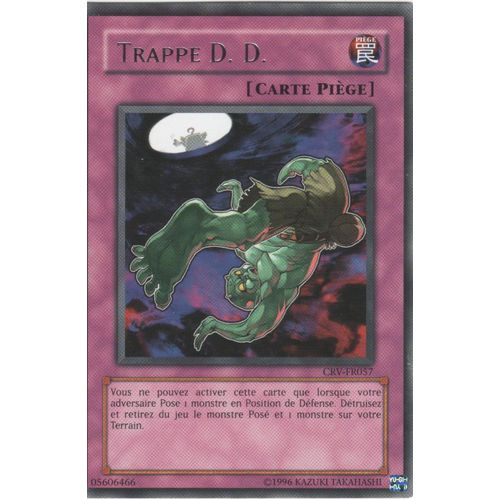 Carte Yu-Gi-Oh! "Trappe D.D." Rare Crv-Fr057