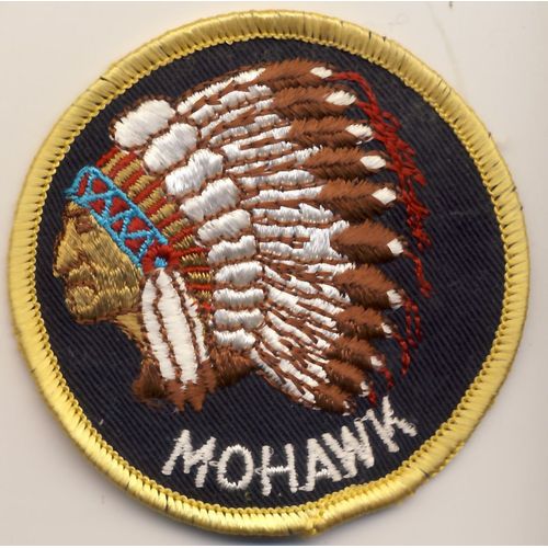 Badge Mohawk, Application De Mercerie, Blason Mohawk